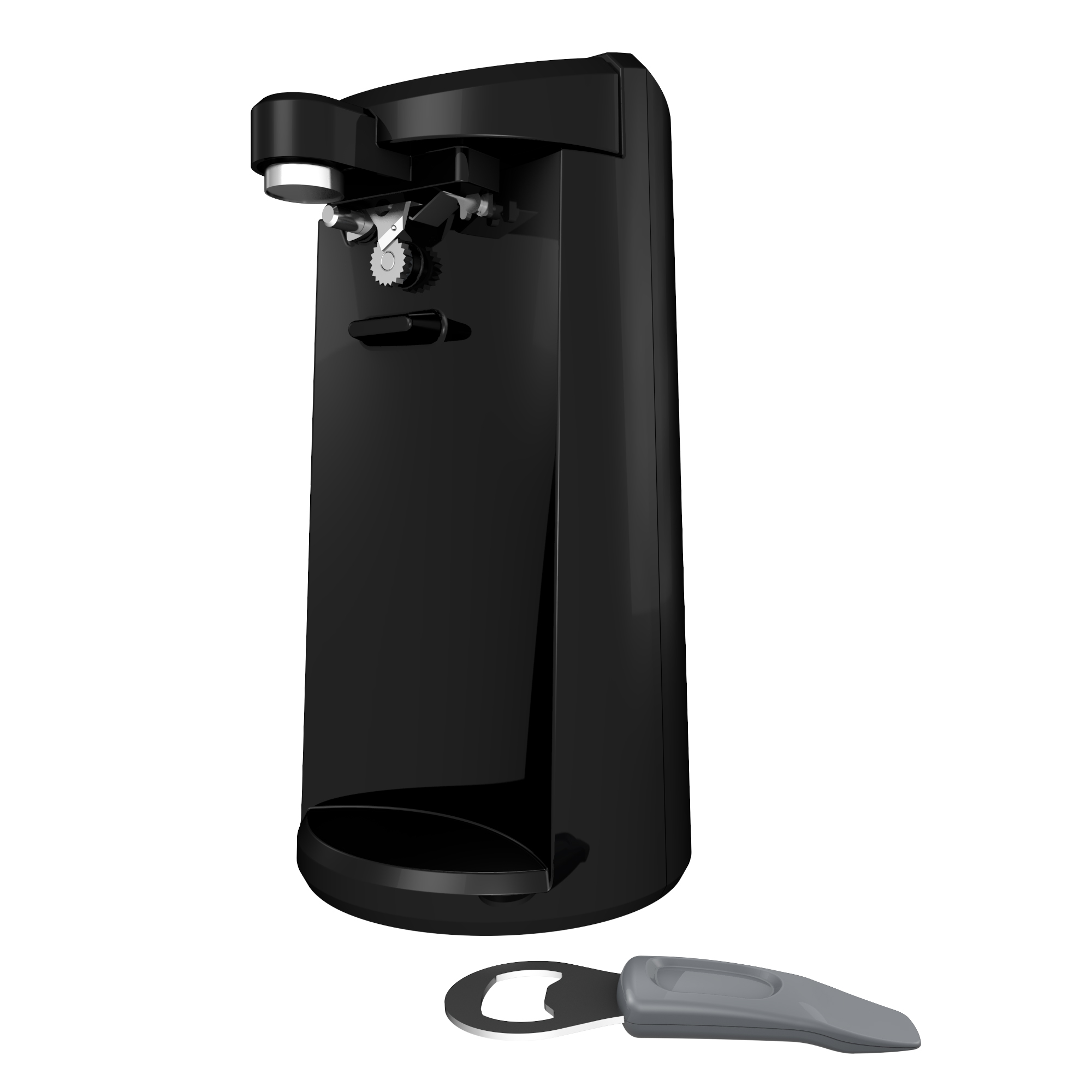 Black+Decker EasyCut™ extra tall black can opener ec500b